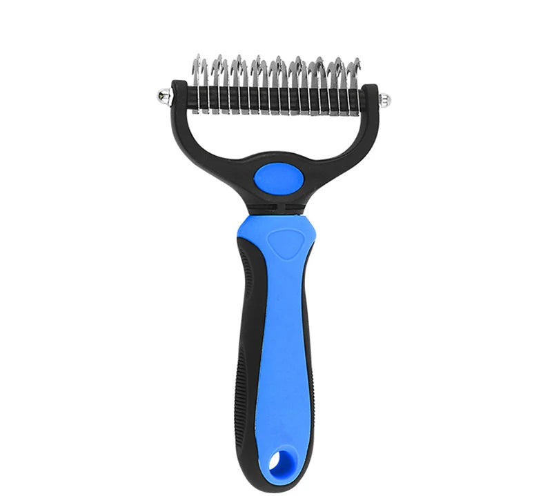 Professional Pet Deshedding Brush Dog Hair Remover Pet Fur Knot Cutter Puppy Cat Comb Brushes Dogs Grooming Shedding Supplies