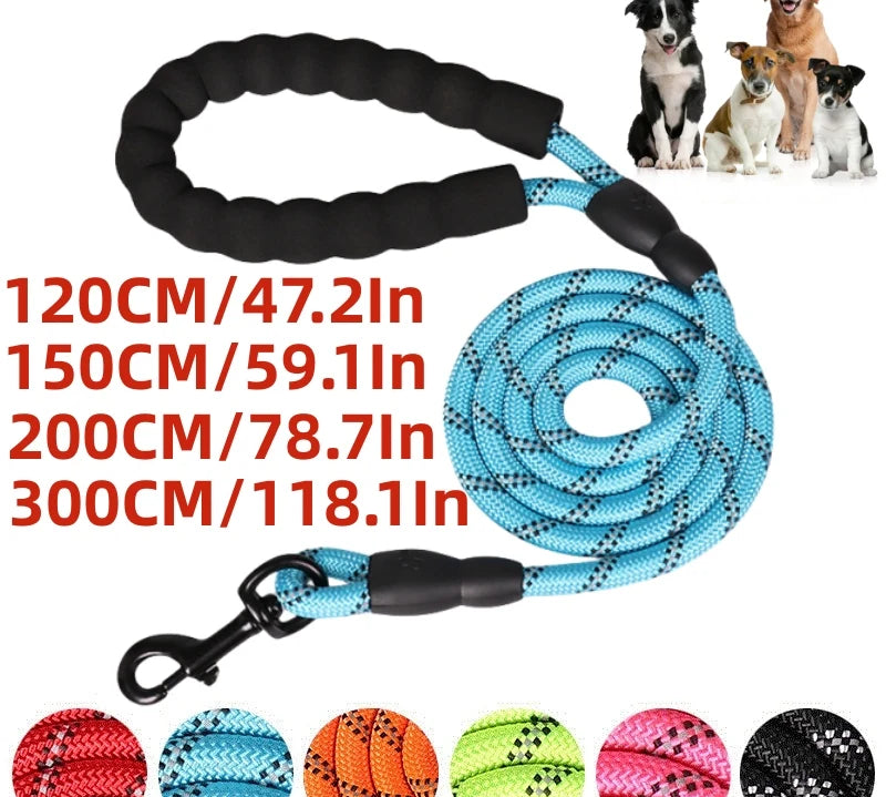 300CM Strong Leashes for Dogs Soft Handle Dog Leash Reinforced Leash for Small Medium Large Dogs Big Dog Supplies