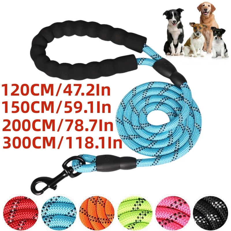 300CM Strong Leashes for Dogs Soft Handle Dog Leash Reinforced Leash for Small Medium Large Dogs Big Dog Supplies