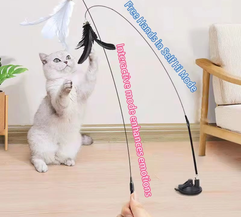 Feather Cat Wand Pet Supplies