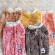 Soft Fleece Dog Clothes Winter Warm Puppy Kitten Pullover Pet Clothes for Small Dogs Chihuahua Bulldog Apparel Sweater for Dogs