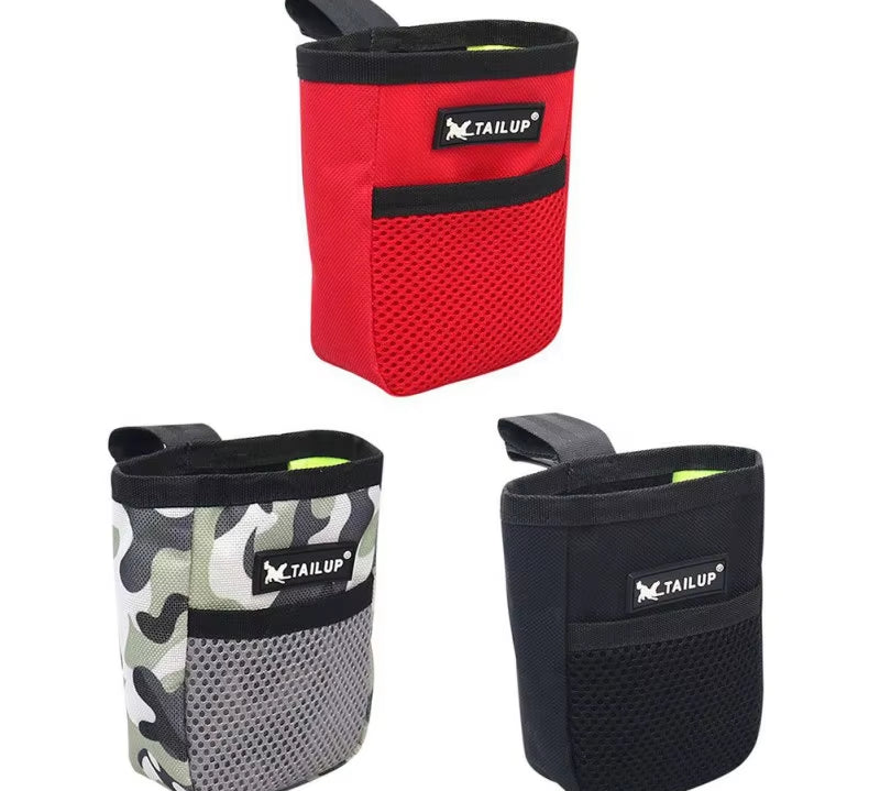 Pet Dog Pocket Snack Reward Waist Bag Puppy Training Treat Snack Bait Pet Feed Pocket Pouch Obedience Agility Pouch Food Bag