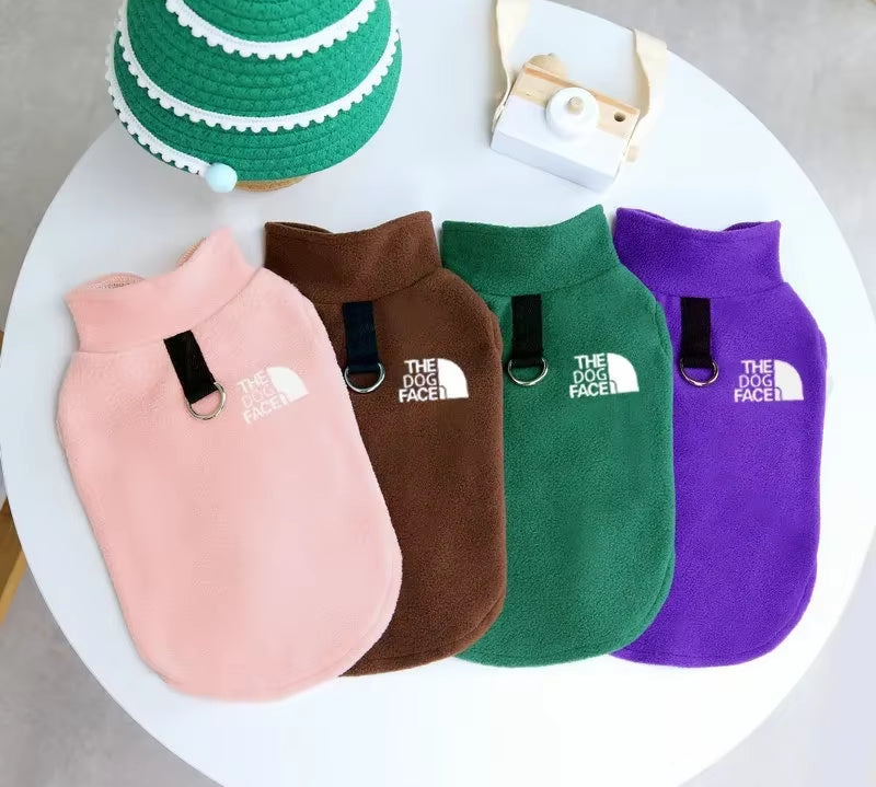 Pet Dog Clothes Autumn Winter Coat Fleece Warm Sweater Vest for Small Chihuahua Bulldog Dogs Jackets Costumes Supplies