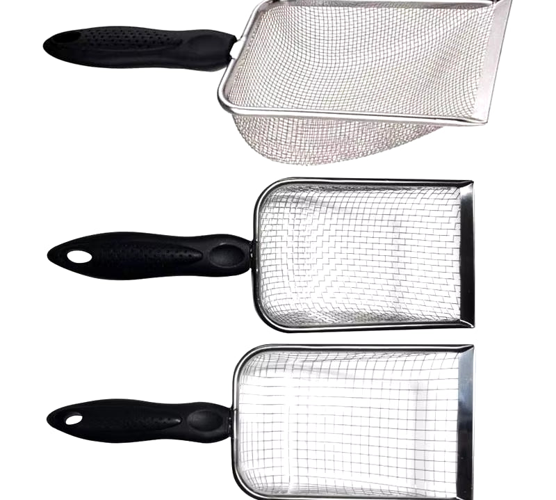 Pet Cat Waste Shovel Long Handle Stainless Steel Metal Shovel Litter Filter Garbage Sand Scoop Pet Cleaning Tool Pet Supplies