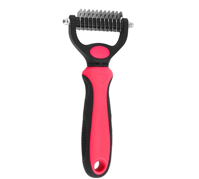 Professional Pet Deshedding Brush Dog Hair Remover Pet Fur Knot Cutter Puppy Cat Comb Brushes Dogs Grooming Shedding Supplies