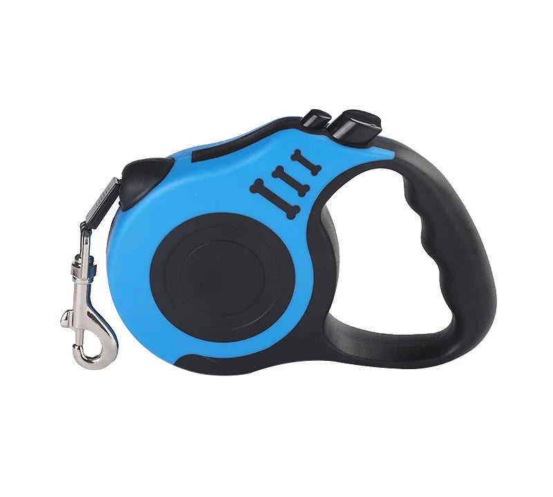 3M 5M Dog Leash for Small Dogs Cat Automatic Retractable Durable Nylon Lead Puppy Outdoor Travel Walking Hiking Traction Rope